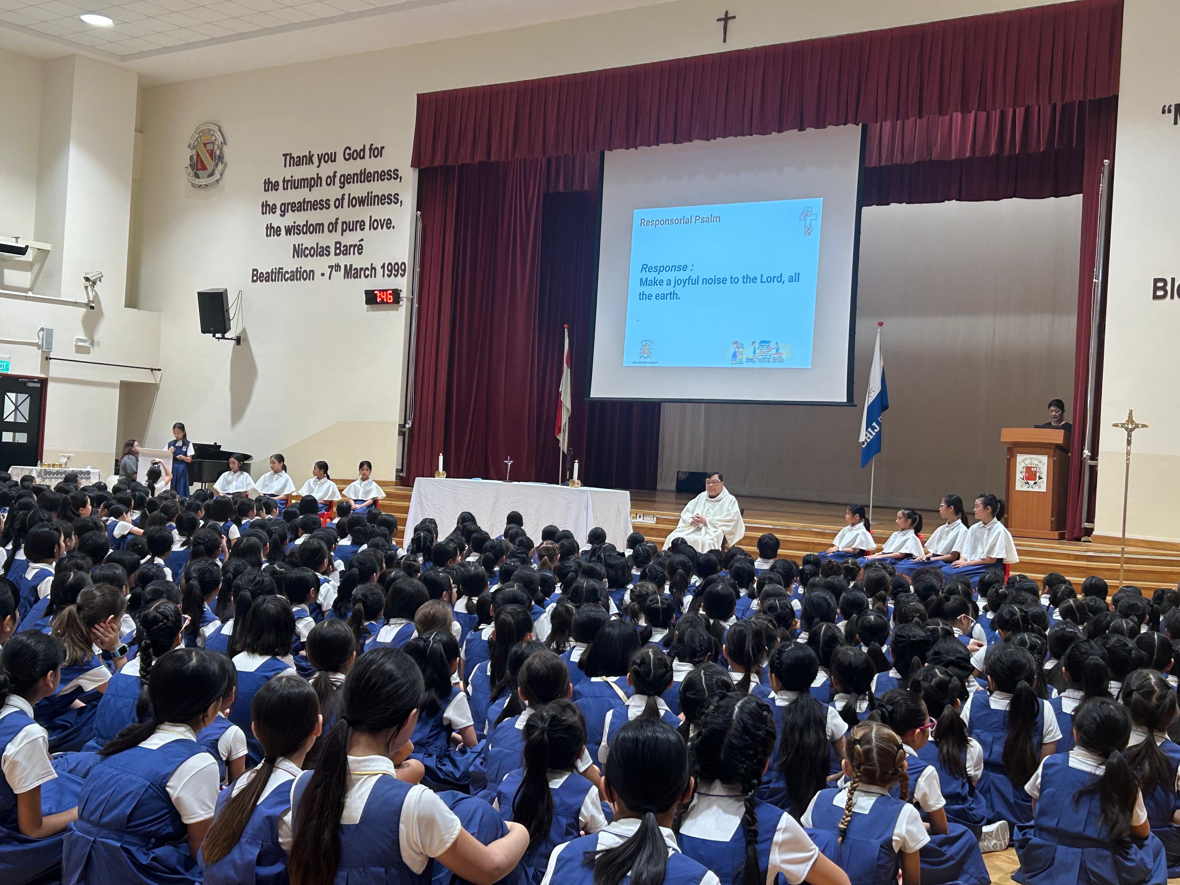 Children's Day Mass held in Multi-Purpose Hall